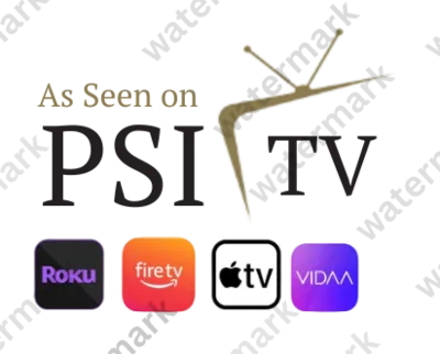As Seen on PSI TV - Available on Roku, Fire TV, Apple TV, and VIDAA